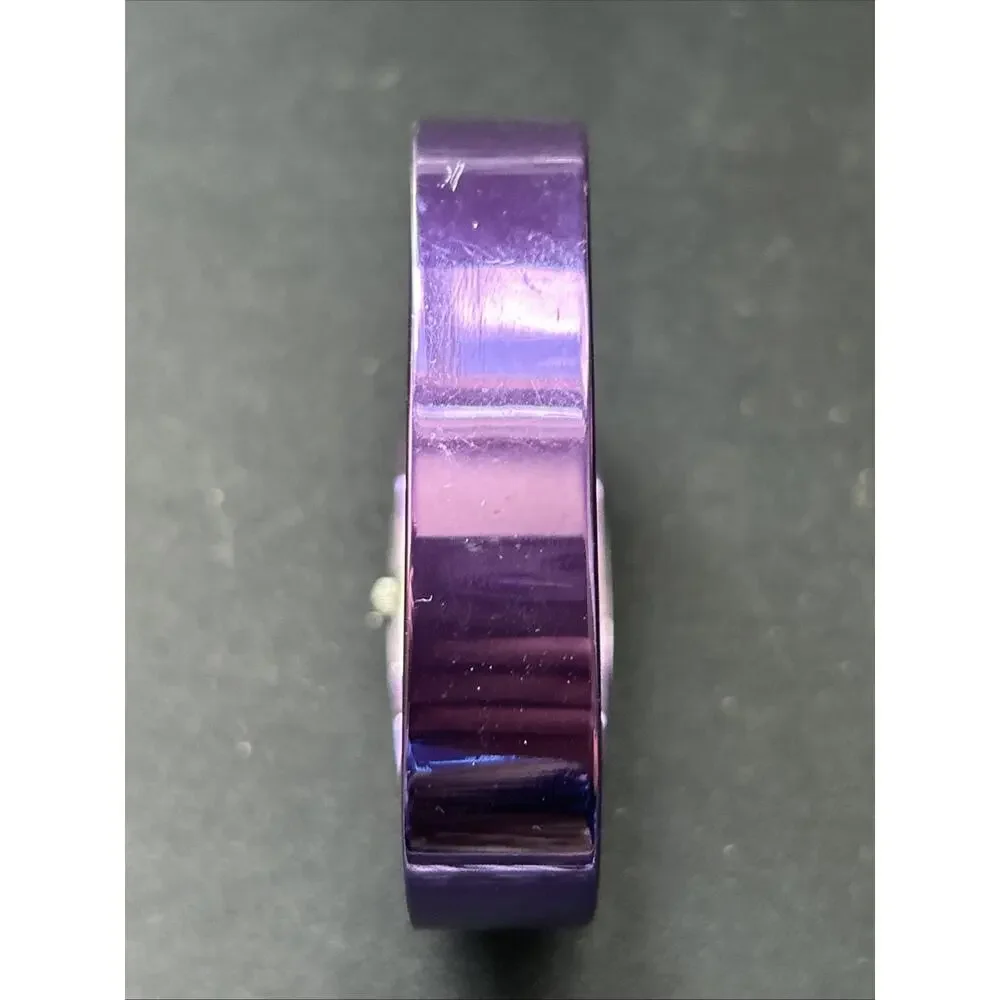 Purple Women’s Quartz Cuff Watch